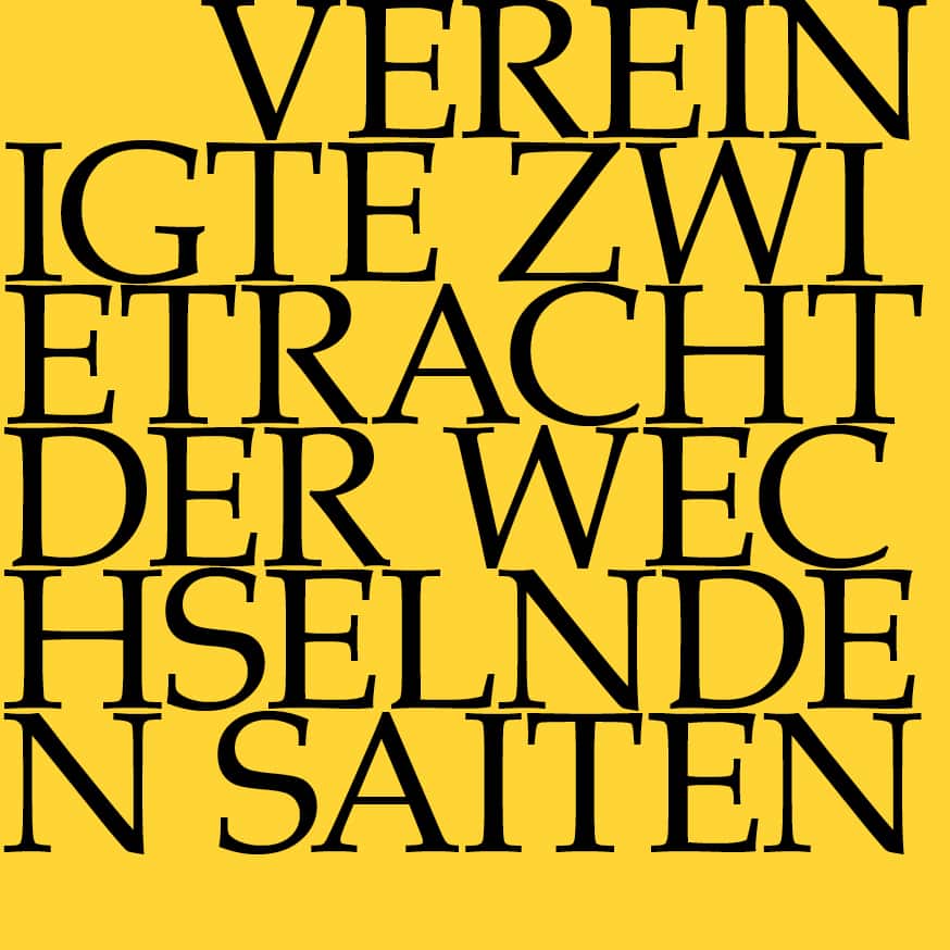 Vereinigte Zwietracht der wechselnden Saiten