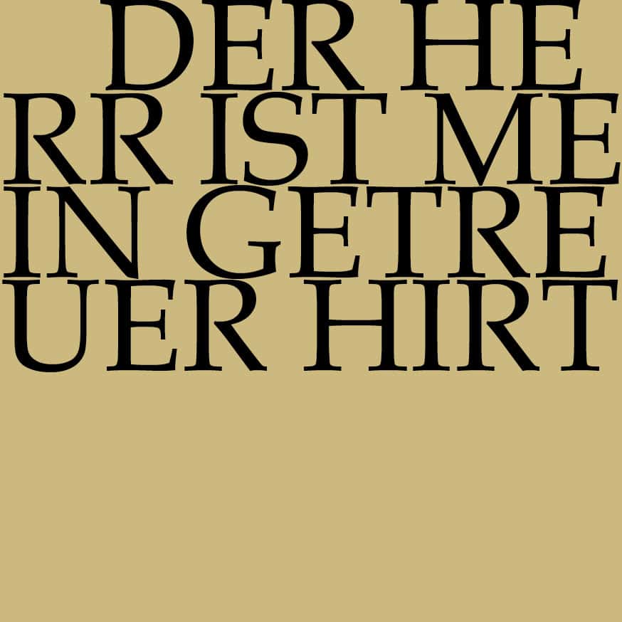 Der Herr ist mein getreuer Hirt